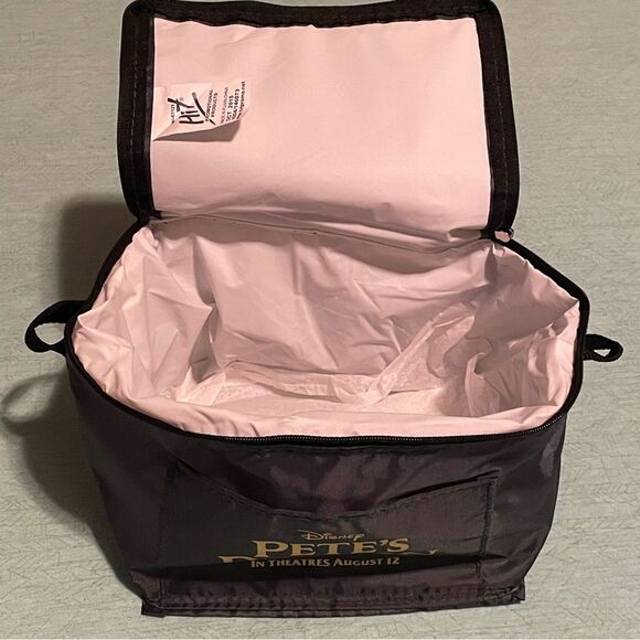 Disney Pete’s Dragon 2016 8 x 6 x 6 soft nylon Lunchbox green w/gold letters NEW - Picture 5 of 10